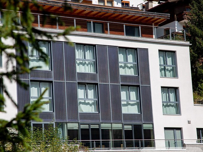 Außenansicht Hotel Shanti
